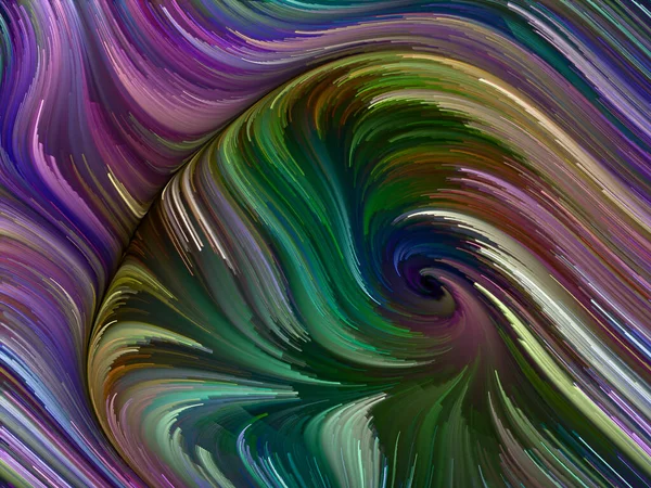 Série Color Swirl Design Abstrato Feito Movimento Colorido Fibras Espectrais — Fotografia de Stock