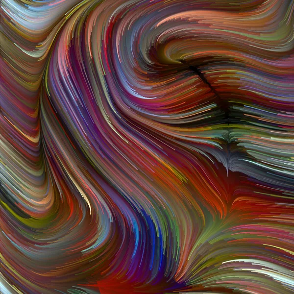 Renkli Girdap Serisi Yaşam Yaratıcılık Sanat Metaforu Olarak Spektral Liflerin — Stok fotoğraf