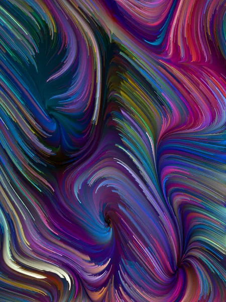 Kleur Swirl Serie Achtergrond Samenstelling Van Kleurrijke Beweging Van Spectrale — Stockfoto