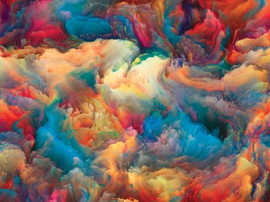 Organic Canvas series. Composition of  colorful, detailed textures for projects on creativity in life and art