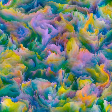 Organik tuval serisi. Yaşamda ve sanatta yaratıcılık üzerine projeler için uygun renkli ve detaylı dokuların soyut düzenlenmesi