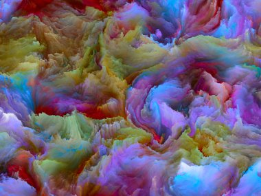 Organik tuval serisi. Renkli ve detaylı dokulardan oluşan görsel çekicilik arkaplanı hayattaki ve sanattaki yaratıcılığa uygundur.