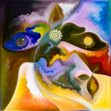 Kederin Kelebeği. Küresel salgının psikolojik boyutları konusunda soyut kelebek ve viral elementlerin ana hatları