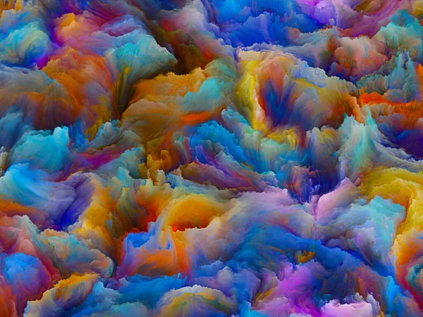 Série Canvas Orgânicas Arranjo Criativo Texturas Coloridas Detalhadas Para Tema — Fotografia de Stock