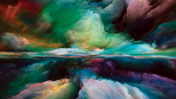 Landskapets Mysterium Color Dreams Serien Bakgrund Färg Texturer Och Lutning — Stockfoto