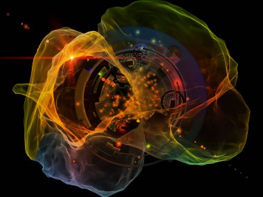 Bilim, eğitim ve gelecek teknolojileri konusunda elektronik, mekanik ve biyolojik bileşen kombinasyonu