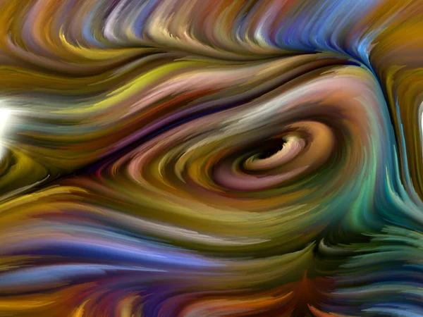 Серия Color Swirl Фоновое Оформление Красочного Движения Спектральных Волокон Работ — стоковое фото