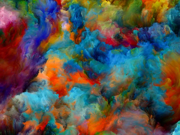 Разноцветная Текстура Серия Color Dream Дизайн Состоящий Градиентов Спектральных Оттенков — стоковое фото