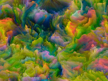 Organik tuval serisi. Yaşamda ve sanatta yaratıcılık üzerine projeler için uygun renkli ve detaylı dokuların soyut düzenlenmesi