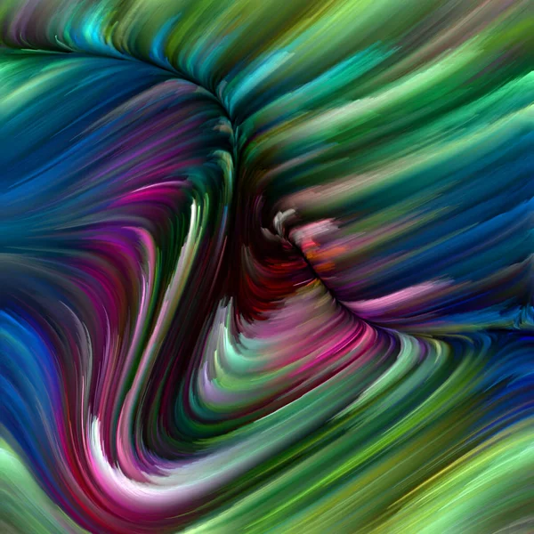 Color Swirl Serien Kreativa Arrangemang Färgglada Rörelse Spektrala Fibrer För — Stockfoto