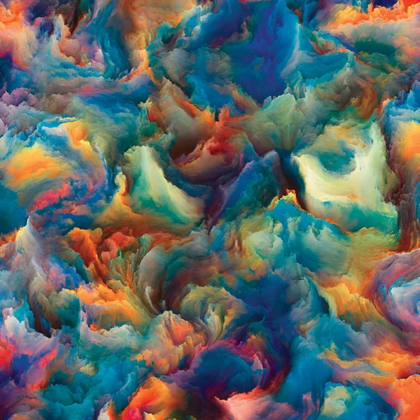 Organische Canvas Serie Achtergrond Van Kleurrijke Gedetailleerde Texturen Als Aanvulling — Stockfoto