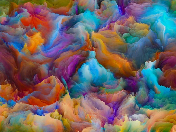 Organic Canvas Serie Graphische Komposition Von Farbenfrohen Detaillierten Texturen Zum — Stockfoto