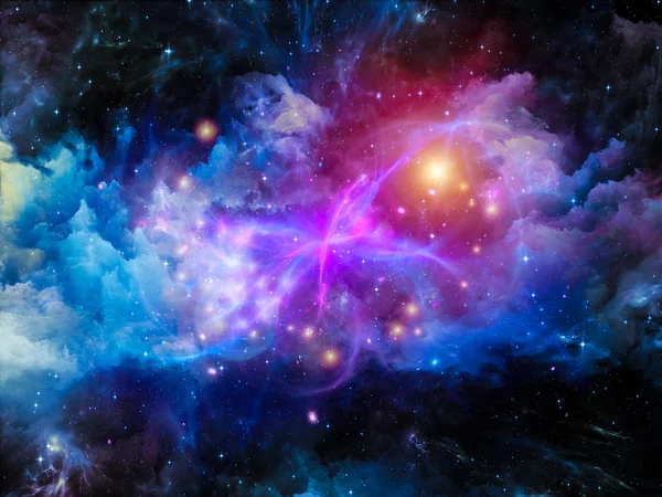 Inner Life of Nebula — Stock Photo, Image