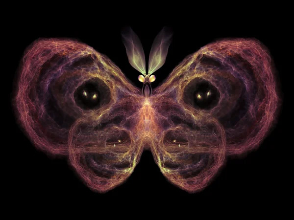 Virtual Butterfly — Stock Photo, Image