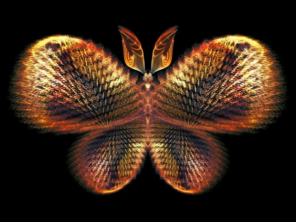 Bloemblaadjes van vlinder — Stockfoto