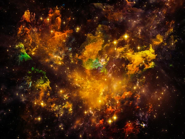 Space Visualization — Stock Photo, Image