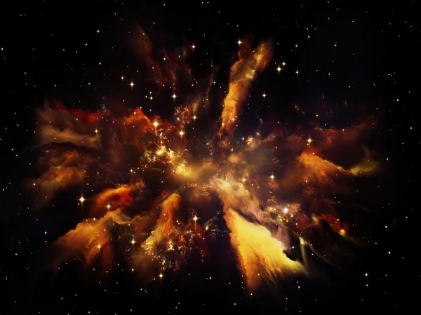 Nebulosa virtual do caranguejo — Fotografia de Stock