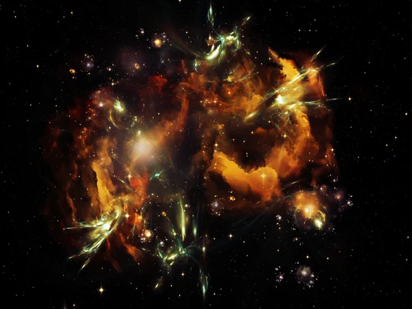 Virtual Crab Nebula — Stock Photo, Image