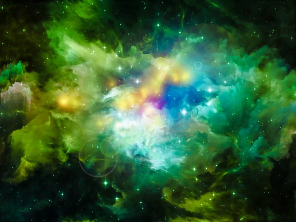 Inner Life of Nebula — Stock Photo, Image