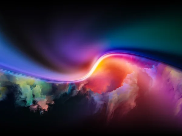 Acceleration of Colors — Stock Photo, Image