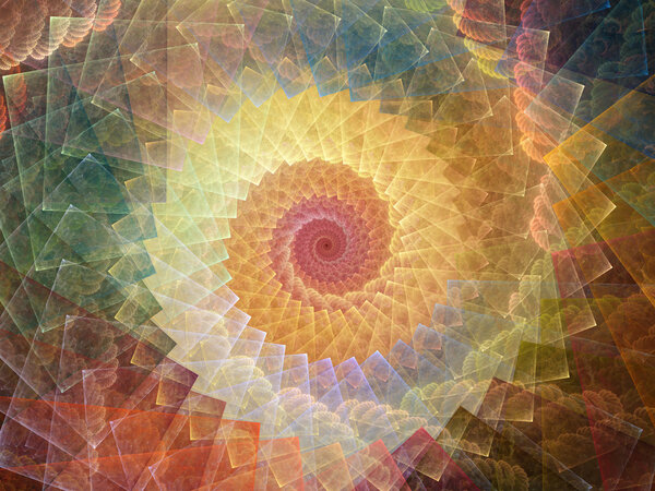 Спиральный фон
