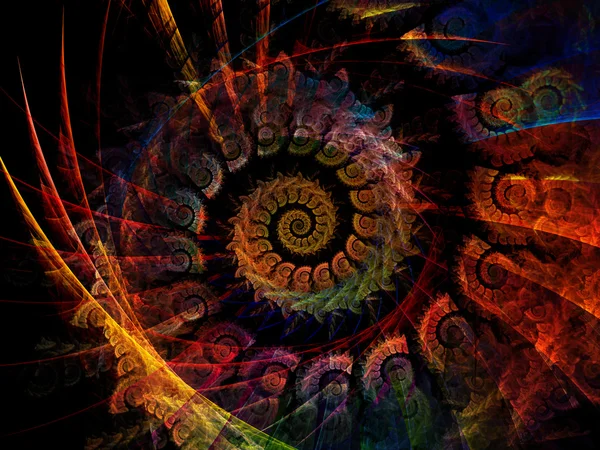 Fondo espiral . — Foto de Stock