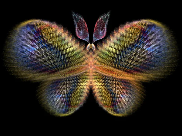 数码蝴蝶 — 图库照片