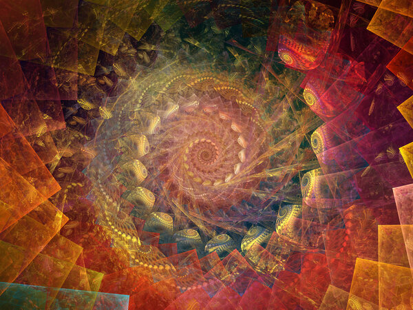 Спиральный фон
