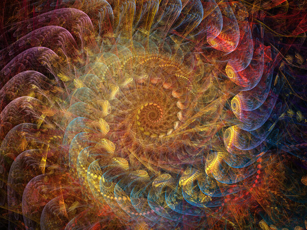 Спиральный фон
