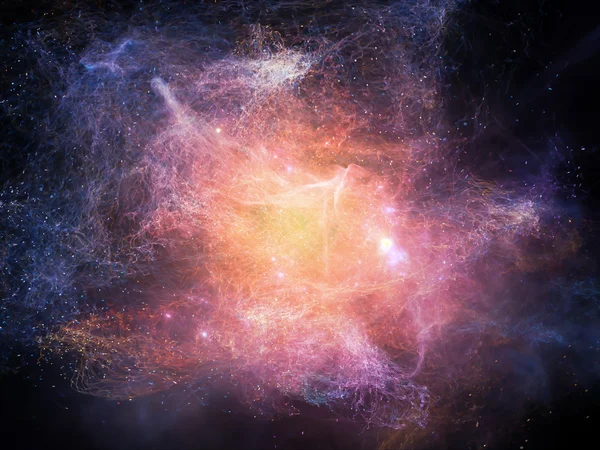 Reality of Fractal Nebulae — Stock Photo, Image