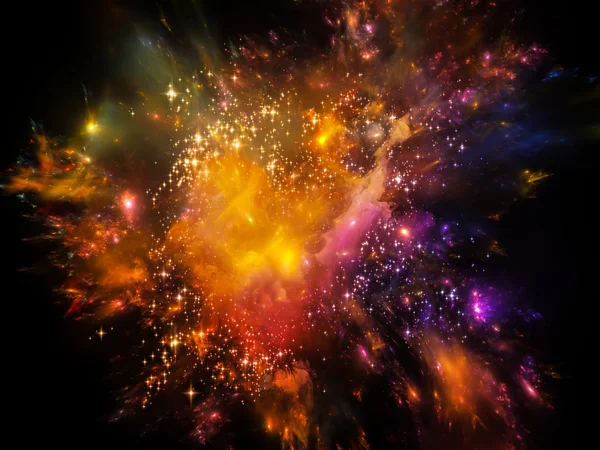 Colori della nebulosa — Foto Stock