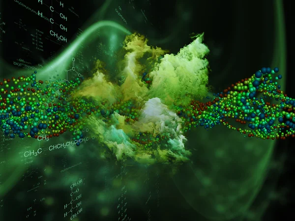 Levende chemieChemia życia — Stockfoto