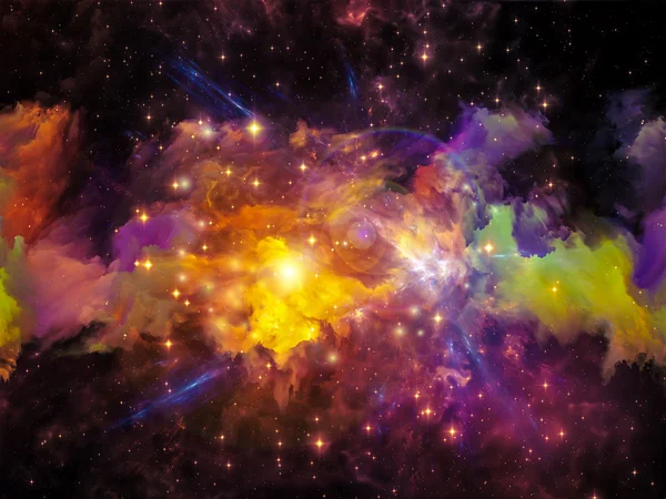 星雲の相乗効果 — ストック写真