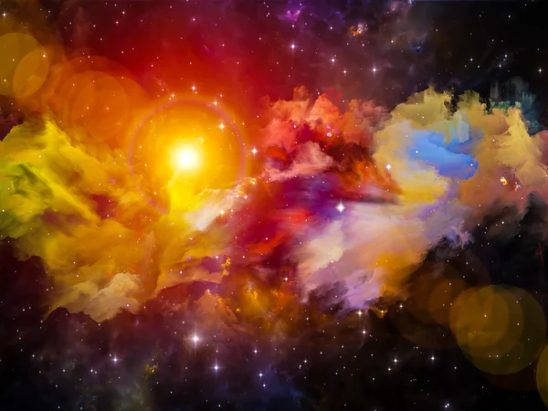 Nebula kompozisyon — Stok fotoğraf