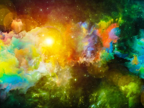 Evolving Nebula — Stock Photo, Image