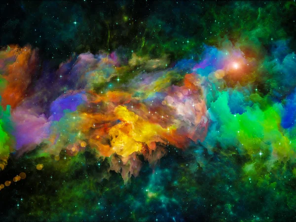 Abstração da nebulosa — Fotografia de Stock