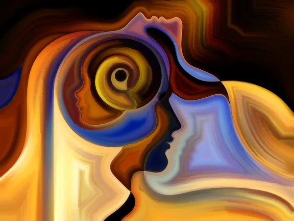 Visualization of Inner Paint — Stock Photo, Image