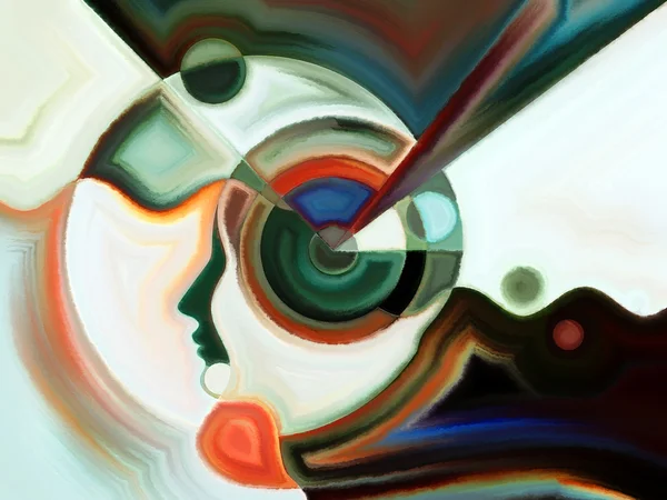 Vivid Inner Paint — Stock Photo, Image