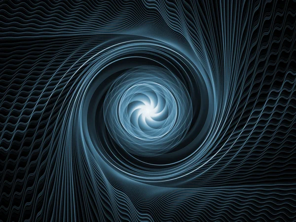 Fractal Burst Energy — Stock Photo, Image