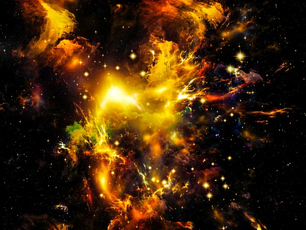 Leuchten des Universums — Stockfoto