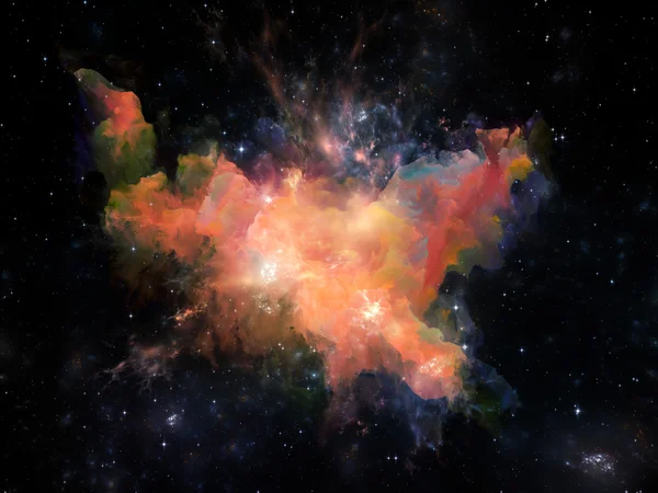 Nebulosa Astral — Fotografia de Stock