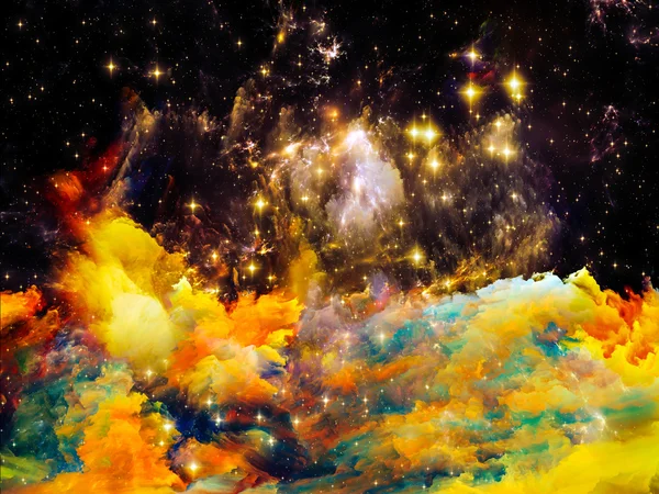 Nebula Colors — Stock Photo, Image