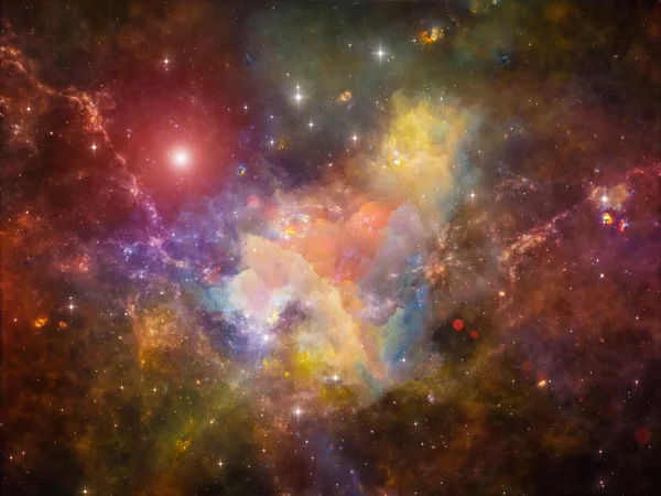 星雲のエネルギー — ストック写真