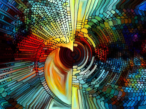 Elements of Stained Glass — Stock Photo, Image