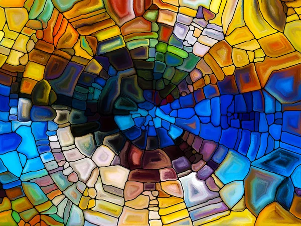 Sticlă colorată — Fotografie, imagine de stoc