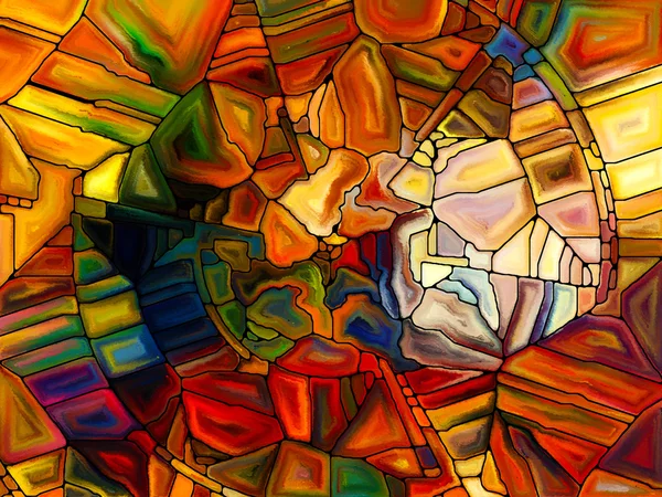 Colorful Stained Glass — Stock Photo, Image