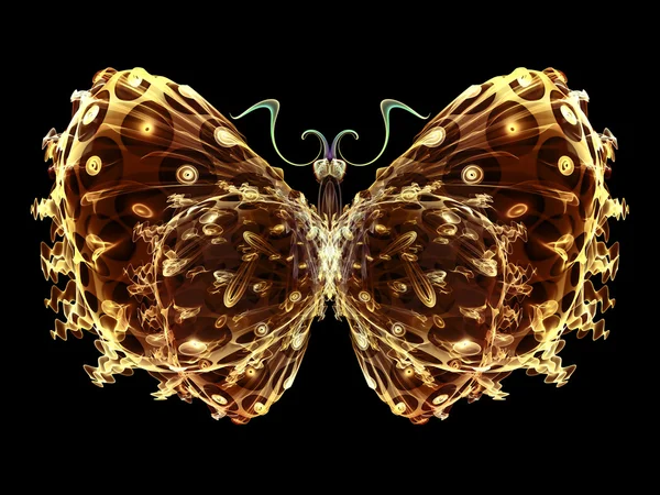 Illusion of Butterfly — Stock Photo, Image