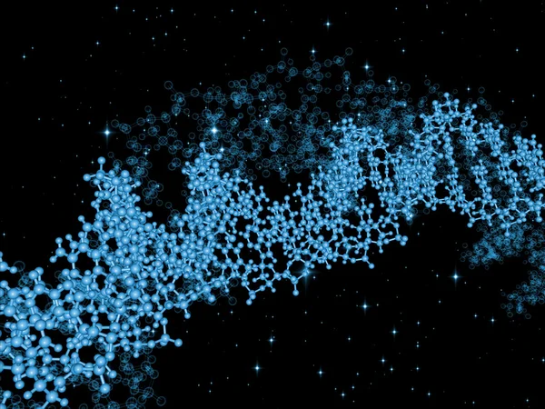 Dna 的方式 — 图库照片