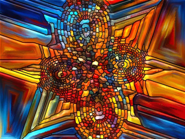 Elements of Stained Glass — Stock Photo, Image