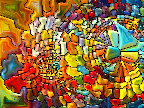 Elements of Stained Glass — Stock Photo, Image